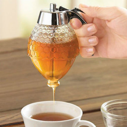 200ML No-Drip Press Honey Syrup Jam Dispenser with Bottom Flow Design - Image 3