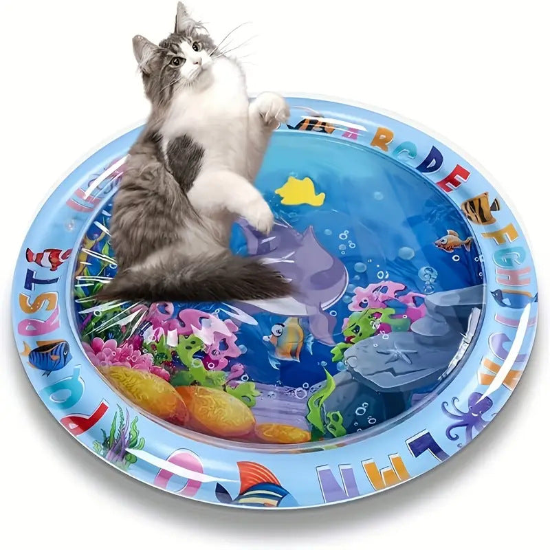Portable Outdoor 60CM Cooling Pad for Pets & Kids - Summer Cooling Fountain for Backyard & Garden