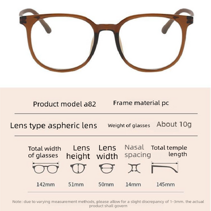 3 Pack dark tea colour Women's Blue Light Blocking Glasses Non-Prescription 0 Degree Large Frame Lightweight Eyewear for Computer Gaming Office Australian Fashion - Image 4