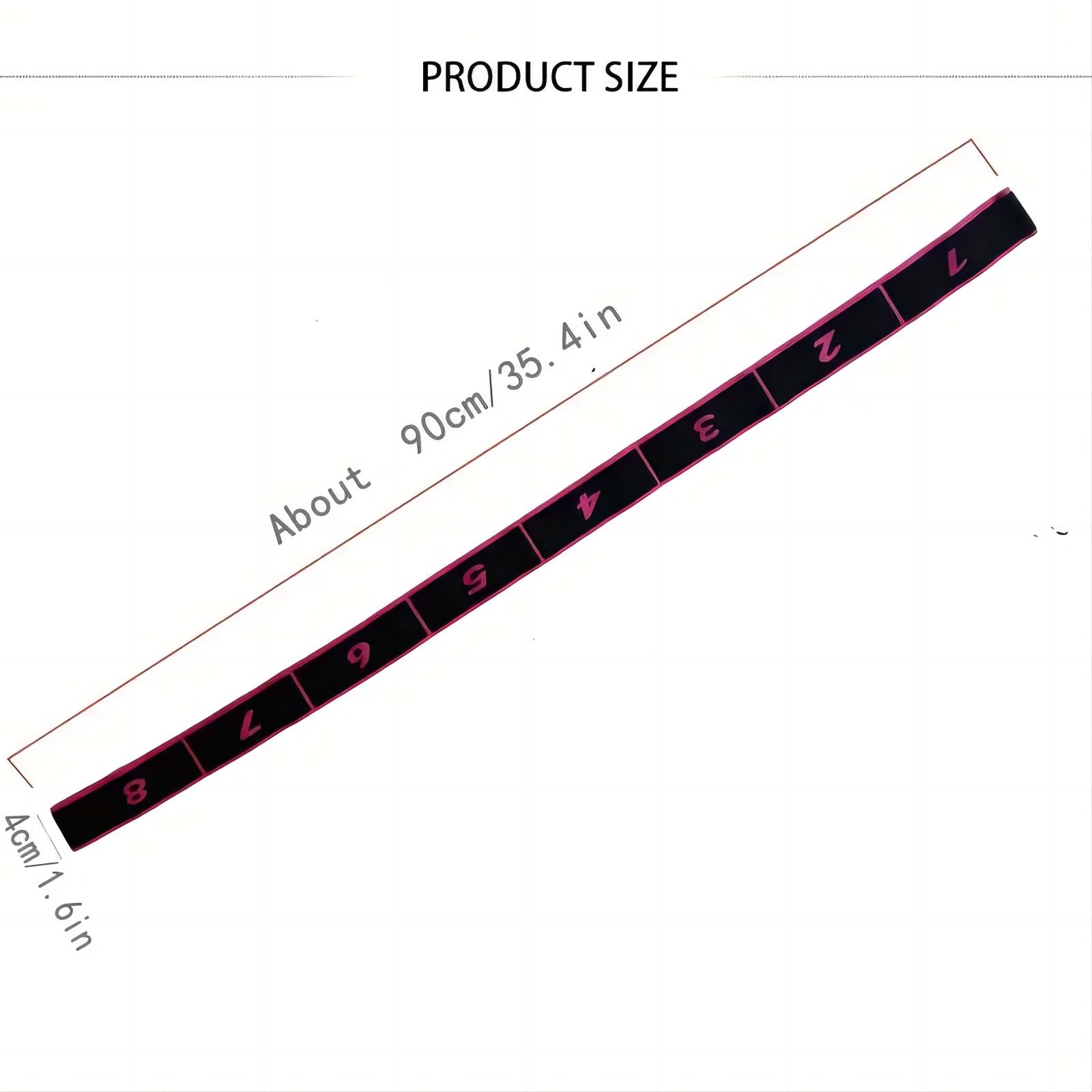 Grey 3 Pack Multi-Loop Yoga Stretching Strap with Numbered Sections 90cm Elastic Resistance Band for Dance Pilates Body Sculpting Australian Fitness Gear - Image 4