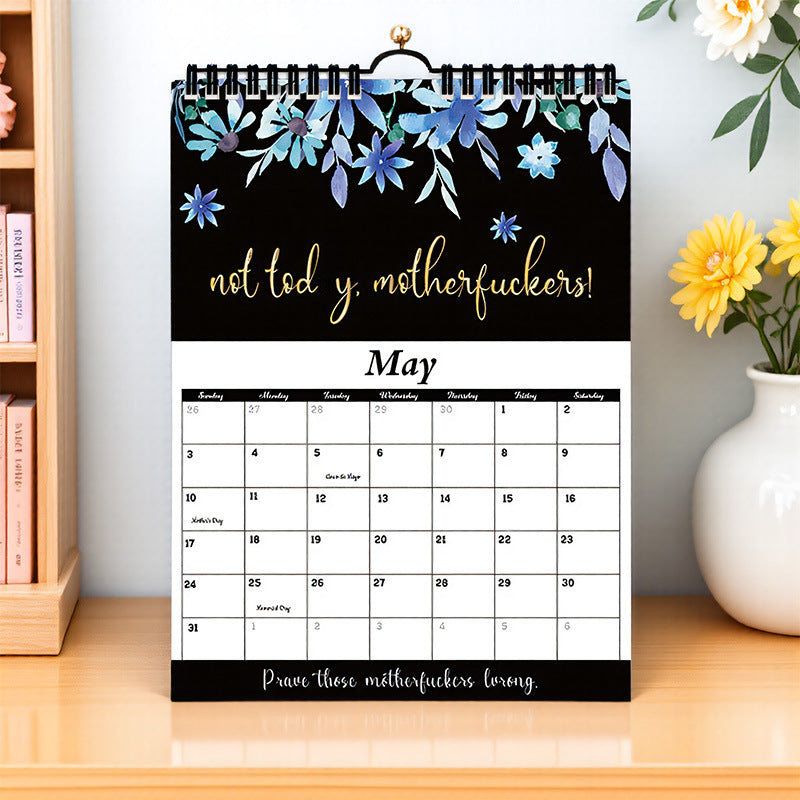 Exhausted women 2026 Wall Calendar 28.5 x 21 cm – Funny and Inspirational Designs for Home, Office, or Gift in Australia - Image 2