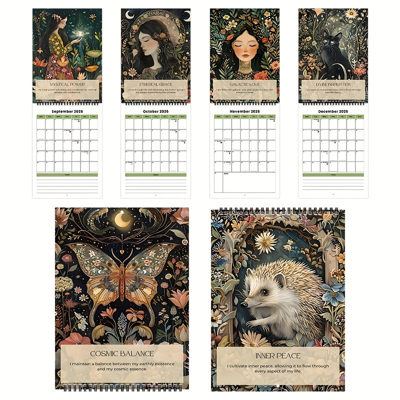 Mindfulness Magic 2026 Wall Calendar 28.5 x 21 cm – Funny and Inspirational Designs for Home, Office, or Gift in Australia - Image 2
