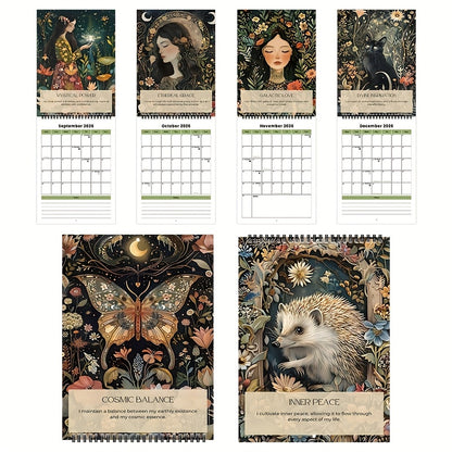 Mindfulness Magic 2026 Wall Calendar 28.5 x 21 cm – Funny and Inspirational Designs for Home, Office, or Gift in Australia - Image 2