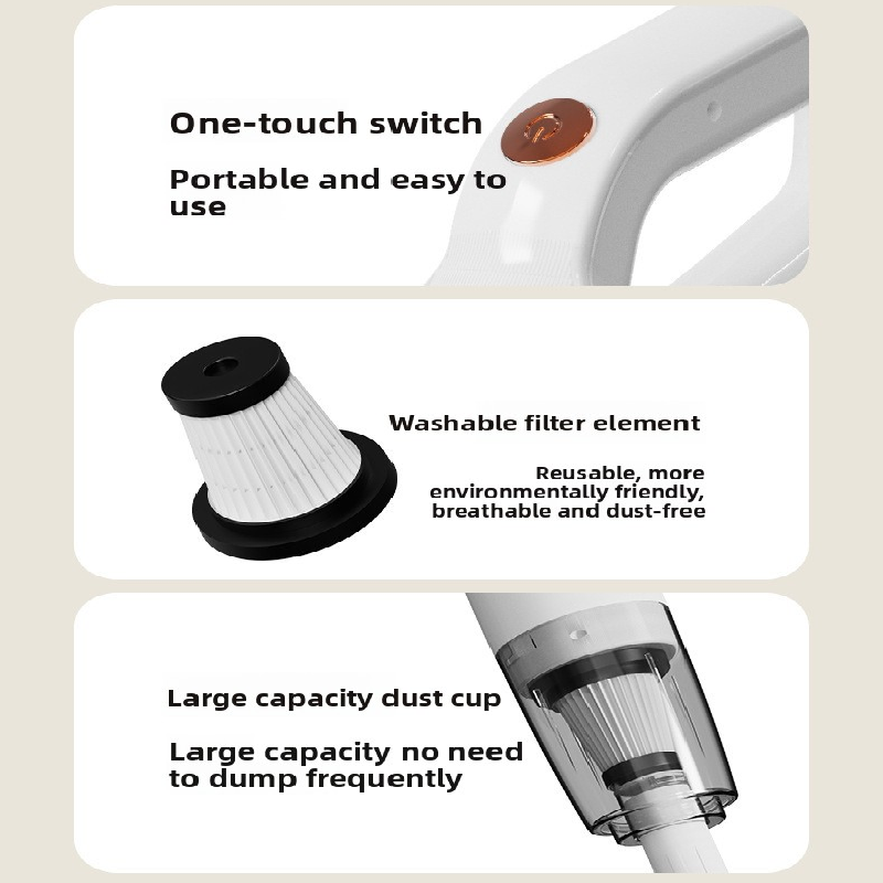 Wireless Vacuum Cleaner with 15000Pa Suction Power – Cordless Handheld & Upright Vacuum for Home Cleaning, Pet Hair Removal, and Multi-Surface Use in Australia - Image 6