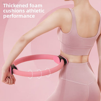 Blue Pilates Ring Exercise Tool – High-Elasticity Yoga Ring for Core Strength, Postpartum Recovery, Glute Toning & Full-Body Workout (Unisex) - Image 5