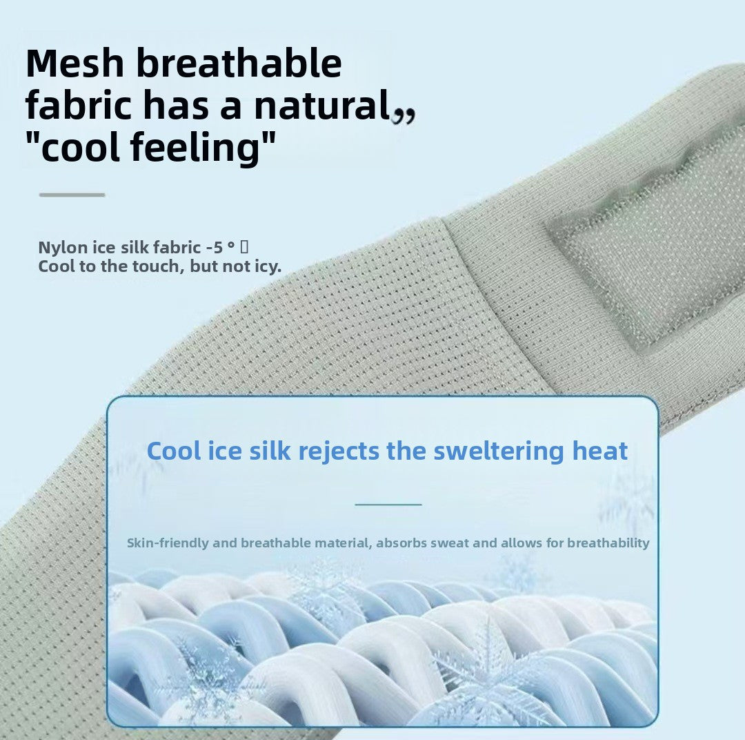 360° Neck Support Collar with Cooling Mesh Fabric – Posture Corrector for Forward Head & Neck Pain Relief, Includes Washable Cover (Free Replacement Cover Included) - Image 3