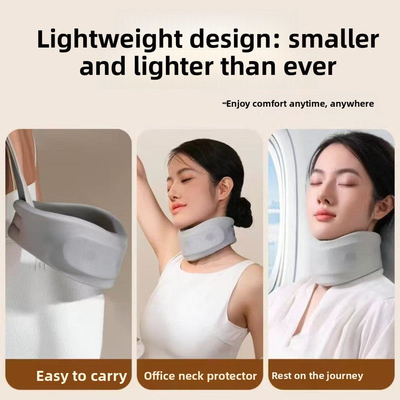360° Neck Support Collar with Cooling Mesh Fabric – Posture Corrector for Forward Head & Neck Pain Relief, Includes Washable Cover (Free Replacement Cover Included) - Image 6