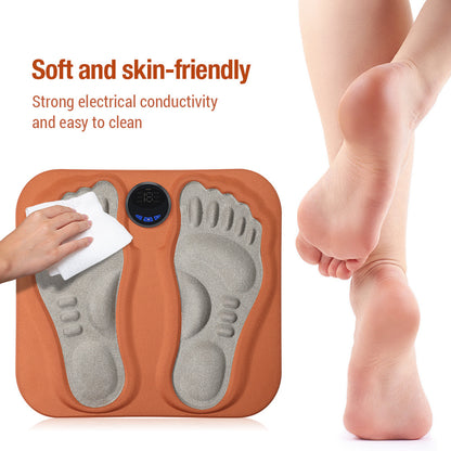 Smart EMS Foot Massager Mat – Low Frequency Pulse Therapy with 6 Modes and 15 Intensity Levels for Relaxation, Fatigue Relief, and Improved Circulation (USB Rechargeable) - Image 4