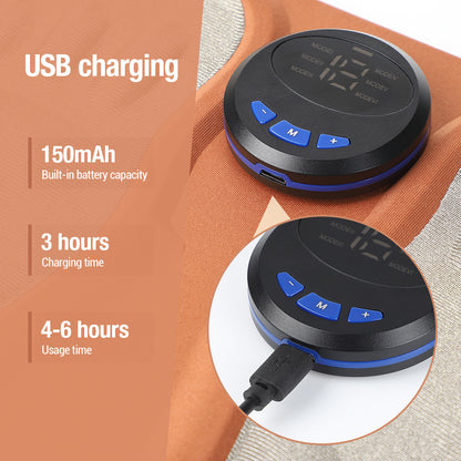 Smart EMS Foot Massager Mat – Low Frequency Pulse Therapy with 6 Modes and 15 Intensity Levels for Relaxation, Fatigue Relief, and Improved Circulation (USB Rechargeable) - Image 5