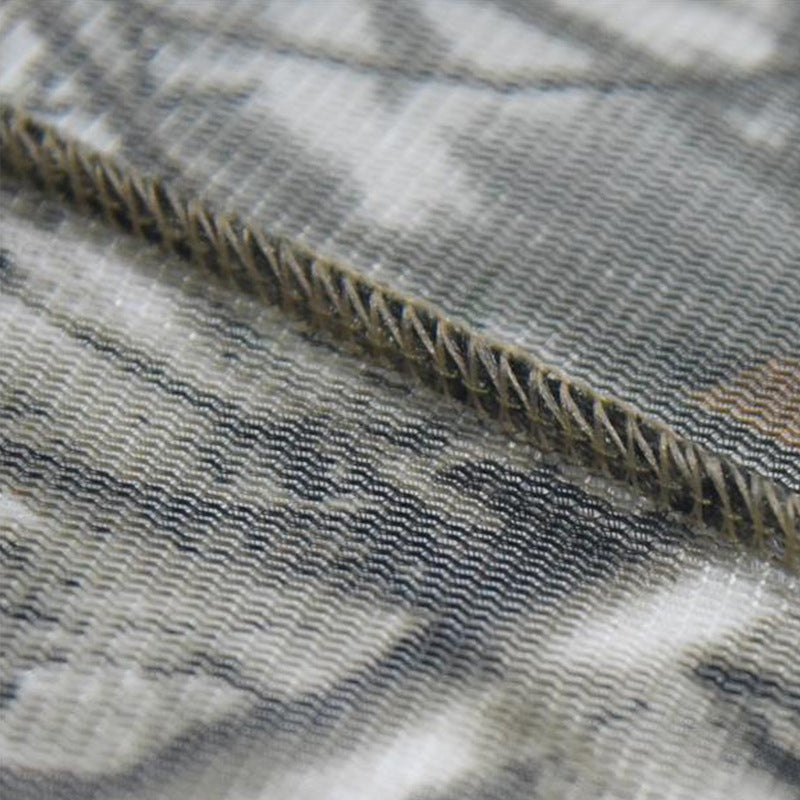 Bark and dead leaves Camouflage Mosquito Repellent Suit Ultra-Fine Mesh Hooded Ghillie Suit for Outdoor Hunting Camping Fishing and Beekeeping(XL/XXL) - Image 4