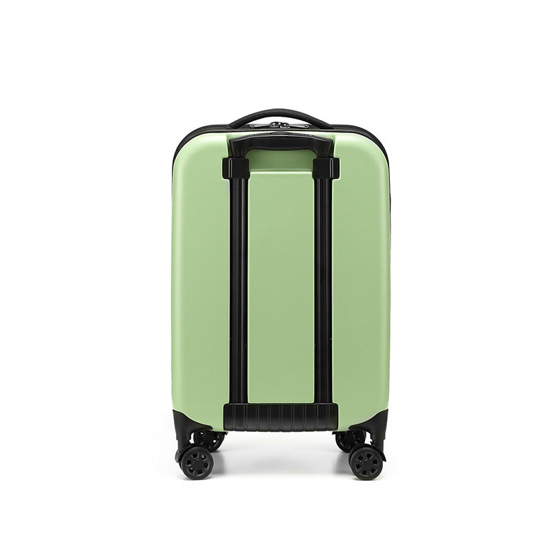 Beige 20 Inch Foldable Carry-on Suitcase with 360 Spinner Wheels and Combination Lock, Lightweight Space Saving Hard Shell Luggage for Australian Travel - Image 2