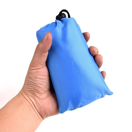 Blue Extra Large Waterproof Beach Mat 1.8x2m Sand-free Portable Picnic Blanket 260g Lightweight for Australia Outdoor Camping - Image 4