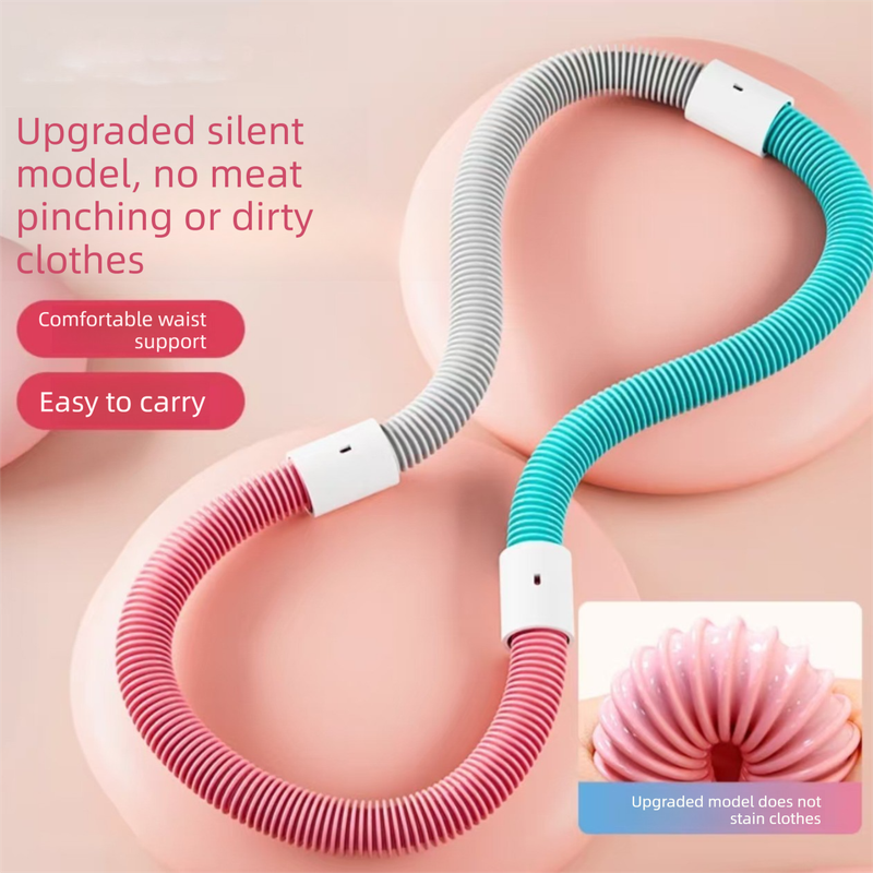 Flexible Hula Hoop with PVC Spring Design for Core Strength and Waist Toning Ideal for Home Fitness and Postpartum Recovery Local Standard Fit - Image 2