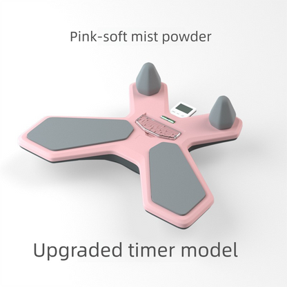 Pink Multi-functional Balance Board with Timer for Core Training and Fitness Entertainment, Home Workout Equipment for Abdominal Strength and Overall Conditioning