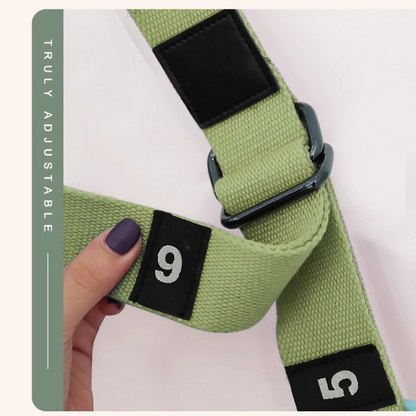 Green Aerial Yoga Door Hanging Strap for Home Workouts Adjustable Stretch Band for Backbend Inversion and Flexibility Premium Standard Fit for Local Enthusiasts - Image 6