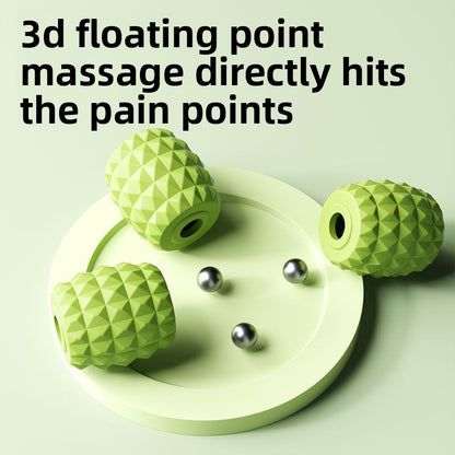 Green 360-Degree Wrap Around Leg Roller Massager with 29 Acupressure Points for Muscle Recovery and Body Shaping Essential Tool for Local Home Workouts - Image 2