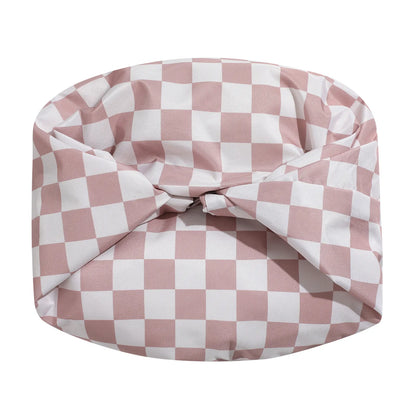 Pink Premium Double-Layer Waterproof Shower Cap for Women Long Hair Protection Stylish Reusable Bath Hat for Professional Hair Care at Local Spas and Homes - Image 2