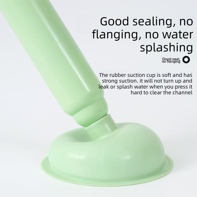 Blue High-Pressure Toilet Plunger with Vacuum Seal – Powerful Drain Unclogger for Toilets, Sinks & Drains (45cm) - Image 6