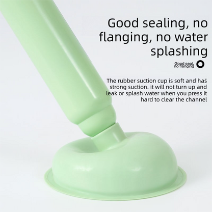 Blue High-Pressure Toilet Plunger with Vacuum Seal – Powerful Drain Unclogger for Toilets, Sinks & Drains (45cm) - Image 6