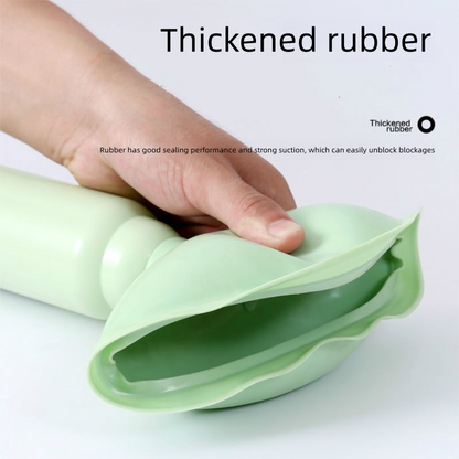 Green High-Pressure Toilet Plunger with Vacuum Seal – Powerful Drain Unclogger for Toilets, Sinks & Drains (45cm) - Image 8