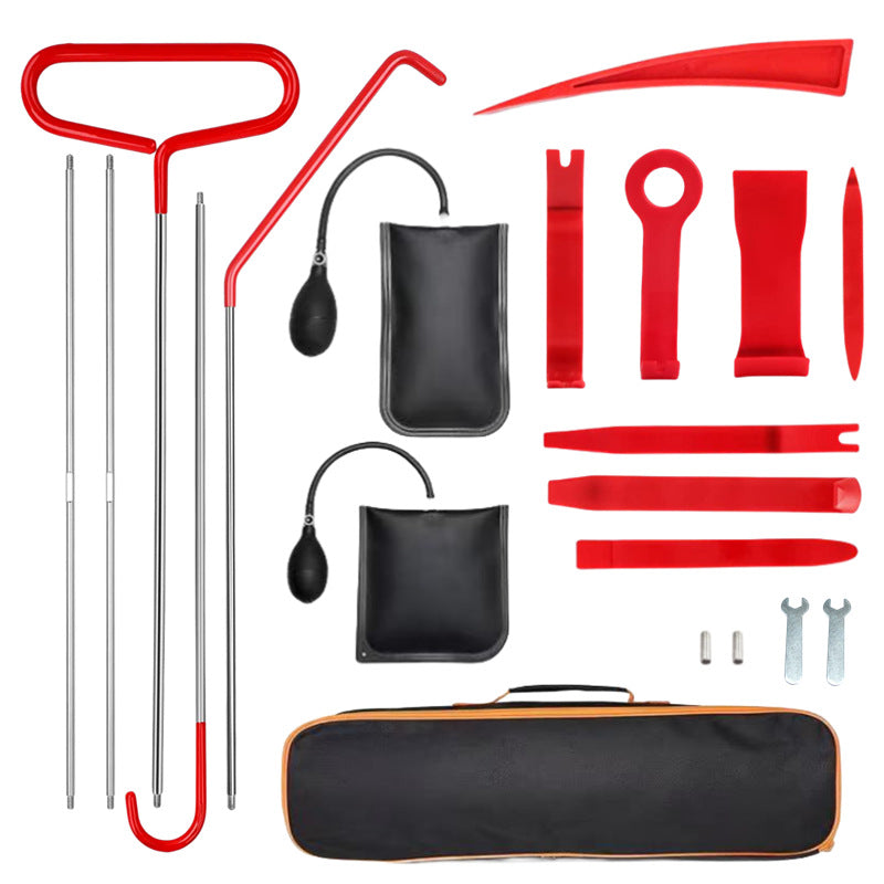 Comprehensive Car Dent Repair and Interior Removal Tool Set with High-Pressure Air Wedge Pumps for Professional Maintenance Efficient Repair Solution for Local Mechanics(L1)