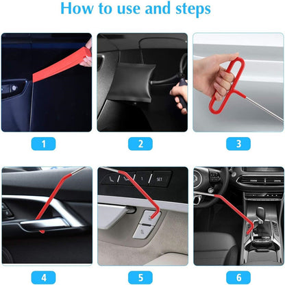 Comprehensive Car Dent Repair and Interior Removal Tool Set with High-Pressure Air Wedge Pumps for Professional Maintenance Efficient Repair Solution for Local Mechanics(L1) - Image 5