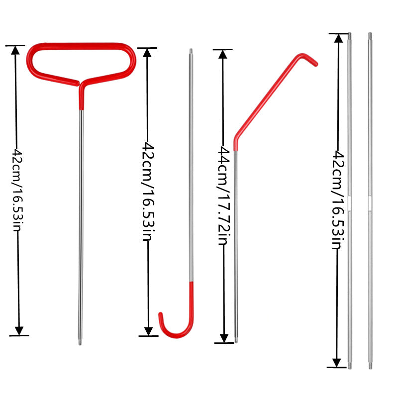 Comprehensive Car Dent Repair and Interior Removal Tool Set with High-Pressure Air Wedge Pumps for Professional Maintenance Efficient Repair Solution for Local Mechanics(L4) - Image 2