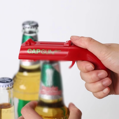 2-Pack Black and grey Fun Bottle Opener with Cap Ejection Mechanism – Compact ABS Bottle Opener for Beer and Soda Bottles, Ideal for Parties and Everyday Use - Image 4