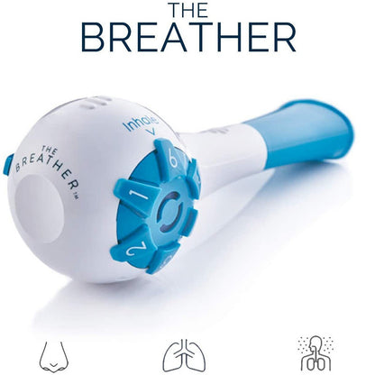 Coffee color The Breather – Adjustable Inhalation Resistance Trainer for Breath Control and Lung Capacity Practice - Image 3