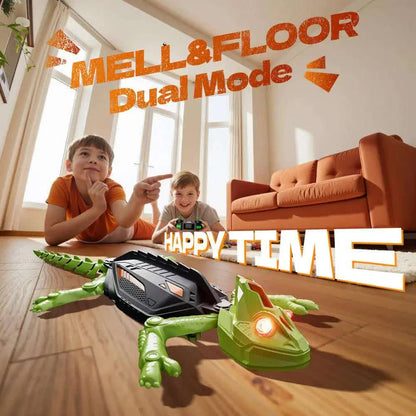 RC Wall Climbing Gecko Toy Anti-Gravity Remote Control Lizard with LED Eyes 360 Stunt Rotation Rechargeable Animal Gift for Kids - Image 6