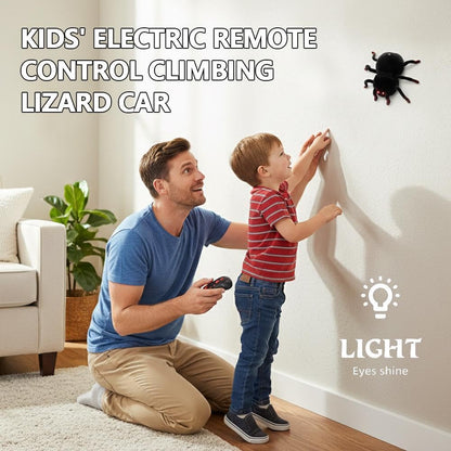 RC Wall Climbing Spider Toy Realistic Fuzzy Tarantula Anti-Gravity Remote Control Prank Bug with LED Eyes Rechargeable Gift for Kids - Image 6