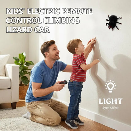 RC Wall Climbing Spider Toy Realistic Fuzzy Tarantula Anti-Gravity Remote Control Prank Bug with LED Eyes Rechargeable Gift for Kids - Image 6