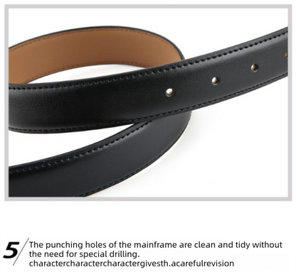 Womens Genuine Leather Belt Retro Gold Buckle Waist Belt for Jeans Dress Coat Fashion Split Cowhide Strap Khaki 105cm - Image 7