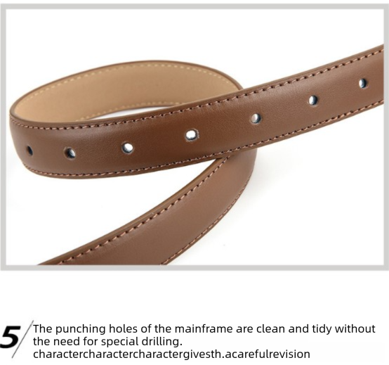 Women's Genuine Leather Thin Belt 2.3cm Width Minimalist Gold D-Shaped Buckle Casual Waist Strap for Jeans Dresses Caramel Color 105cm - Image 7