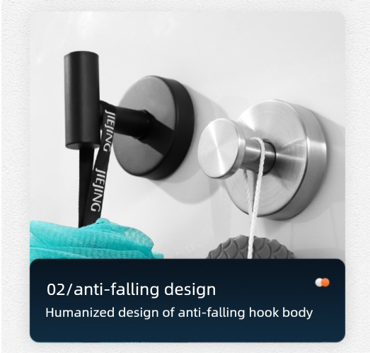 Heavy Duty Stainless Steel Suction Cup Hook Vacuum Wall Hanger Brushed Silver No Drill Towel Holder for Bathroom Kitchen & Shower - Waterproof - Image 7