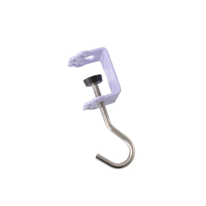Macaron Paw Table Side Hook 2-Piece Set Adjustable Desk Hanging Clamp No-Drill Portable Bag Hook Light Pink - Image 3