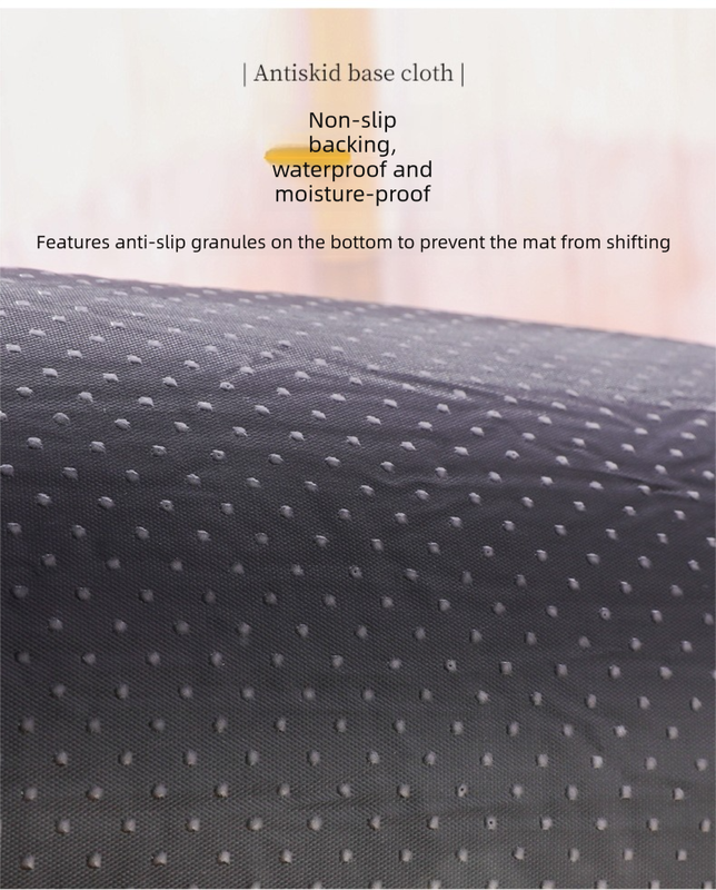 Thickened Pet Sofa Bed XXL Size 100x70cm Grey Dog Mat with Integrated Pillow Soft Washable Sleeping Pad for Dogs and Cats All Season Comfort - Image 7