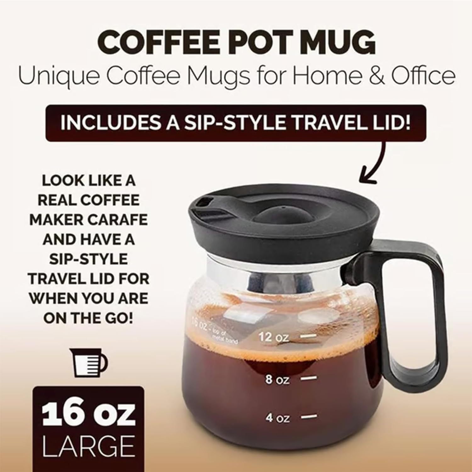 Premium 16oz Glass Coffee Mug Set with Reusable Straw and Cleaning Brush – 300ml Elegant Glass Tumbler - Image 3