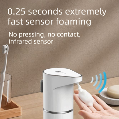 S127 Touchless Foam Automatic Induction Pump (350ml) - Wall-Mounted & Countertop Dual Use, Compact Soap Washer for Kitchen & Bathroom - Image 3