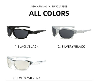 3-Pack Retro Oval Sports Sunglasses - Lightweight UV400 Protection Trendy Sun Glasses for Cycling, Hiking & Streetwear - Image 2