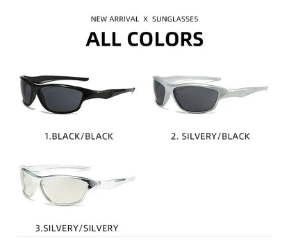 3-Pack Retro Oval Sports Sunglasses - Lightweight UV400 Protection Trendy Sun Glasses for Cycling, Hiking & Streetwear - Image 2