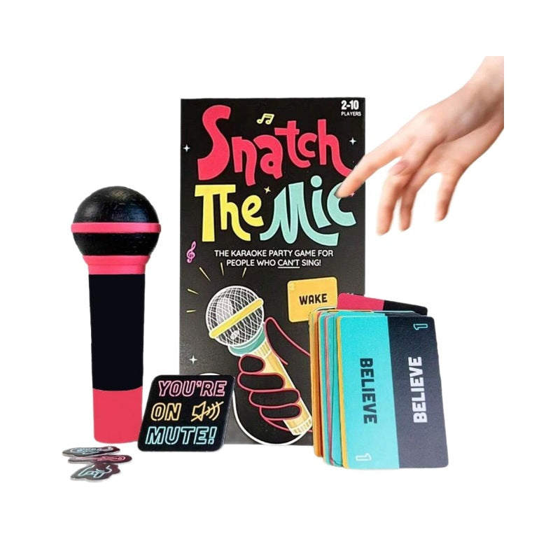 Snatch The Mic Music-Party Game - High-Energy Family & Social Interactive Game for All Ages - Image 2