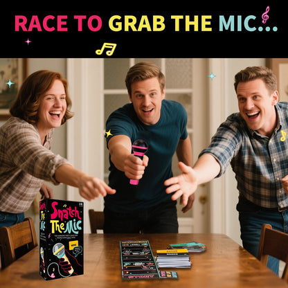 Grab The Mic Music-Party Game - High-Energy Family & Social Interactive Game for All Ages - Image 4