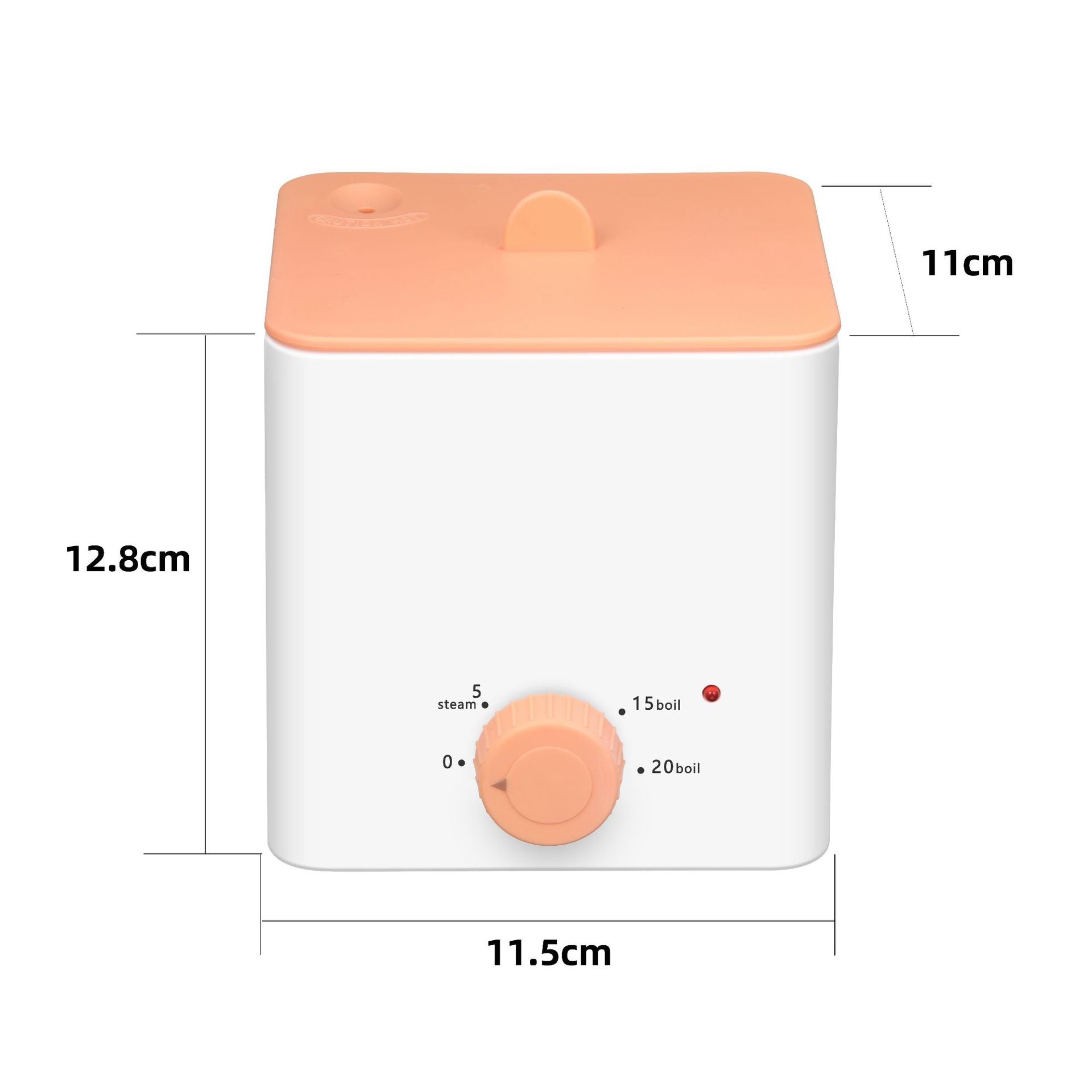 Pink Portable 2-in-1 High-Temperature Steam & Boiling Sterilizer for Silicone Period Cups - Automatic One-Button Sanitizer Hygiene Device - Image 6