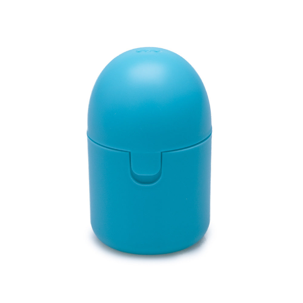 2PCS Reusable Medical Grade Silicone Menstrual Cup(L Size) & 2PCS Matching Sterilizer Box - Microwave Safe Disinfector Case, Heat Resistant 130°C (Blue Set) - Image 2
