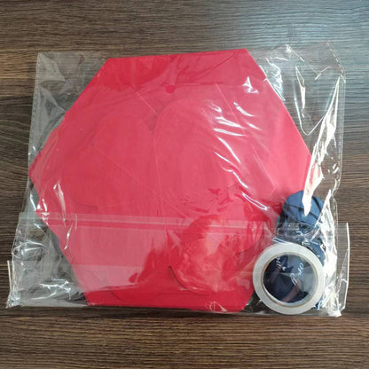 Red Hexagon 4-Layer 12-Pocket Explosion Gift Box(DIY) - Creative Handmade Photo Album & Scrapbook for Anniversaries & Birthdays - Image 2