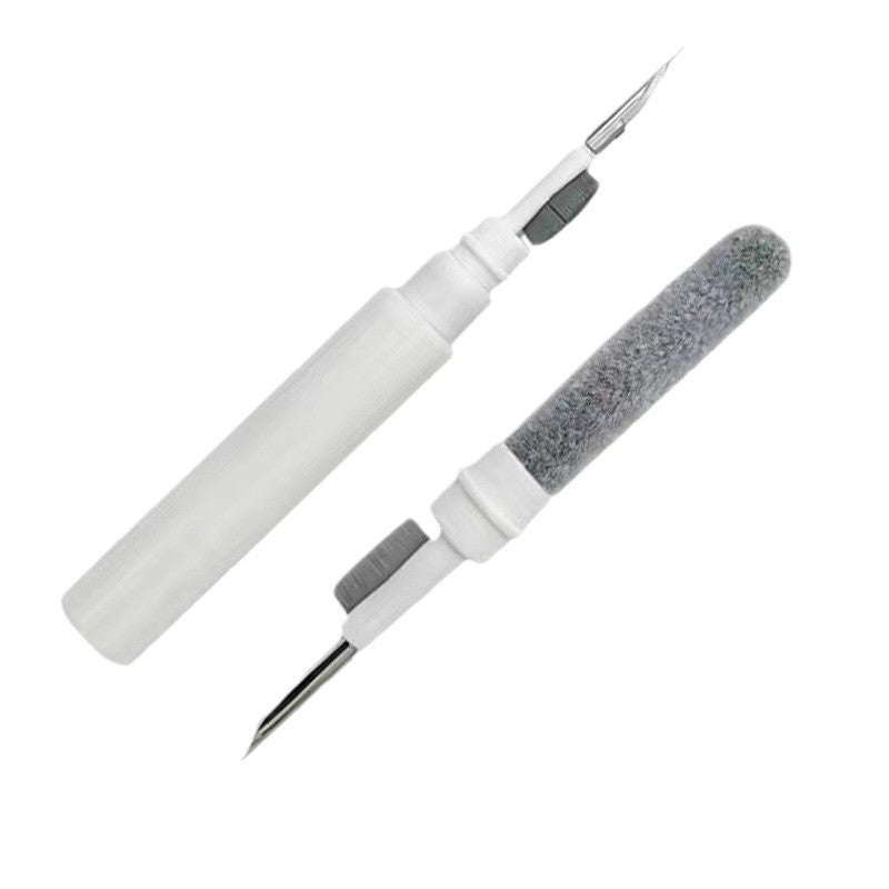 3-in-1 White Bluetooth Earbuds Cleaning Pen (2-Pack) - Soft Brush & Metal Tip for Deep Crevice Cleaning - Image 3