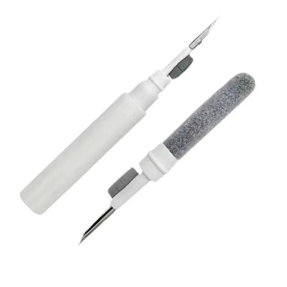 3-in-1 White Bluetooth Earbuds Cleaning Pen (2-Pack) - Soft Brush & Metal Tip for Deep Crevice Cleaning - Image 3