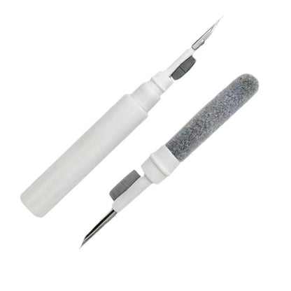3-in-1 Black Bluetooth Earbuds Cleaning Pen (2-Pack) - Soft Brush & Metal Tip for Deep Crevice Cleaning - Image 3
