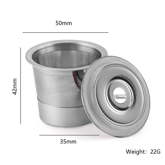 2-Pack Reusable K-Cup Coffee Pod for Keurig Brewers - Premium 304 Steel Refillable Coffee Filter for Superior Crema - Image 5